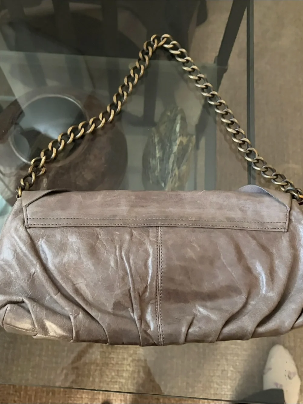 HOBO taupe shoulder